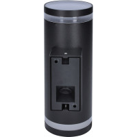 LED venkovní nástěnné osvětlení Potenza, 2x GU10, černá