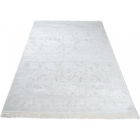 Kusový koberec ISFAHAN Flora - krémový/stříbrný
