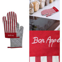 Kuchyňská rukavice BON APETIT 17x28 cm - červená