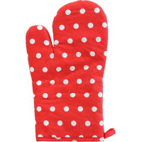 Kuchyňská rukavice KITCHEN TIME 17x28 cm - červená