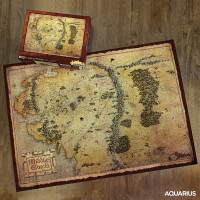 AQUARIUS Puzzle Hobit: Mapa Středozemě 1000 dílků