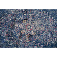 Kusový koberec ISFAHAN Malek - tmavě modrý