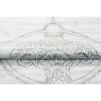 Kusový koberec ISFAHAN Saeb - stříbrný