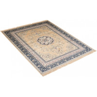 Kusový koberec ISFAHAN Rashid - béžový/tmavě modrý