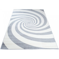 Kusový koberec HYPNOTIZE - světle šedý/krémový