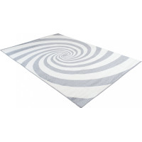 Kusový koberec HYPNOTIZE - světle šedý/krémový