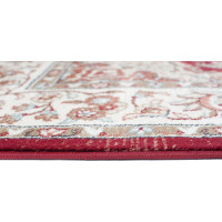 Kusový koberec DUBAI gro - červený/bílý