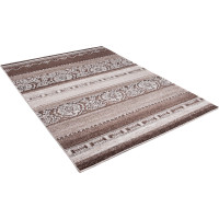 Kusový koberec RASTA Pattern - hnědý/béžový