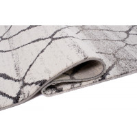 Kusový koberec RASTA Net - krémový/šedý