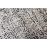 Kusový koberec FEYRUZ Fog - šedý/tmavě šedý
