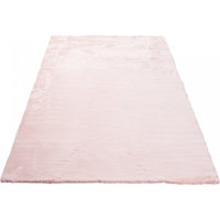 Kusový koberec RABBIT FUR - imitace králičí kožešiny - růžový