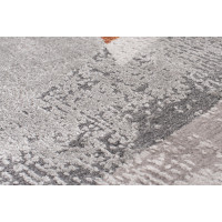 Kusový koberec FEYRUZ Fragments - světle šedý/šedý