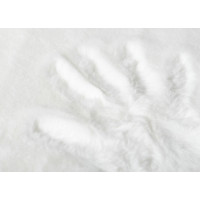 Kusový koberec RABBIT FUR - imitace králičí kožešiny - bílý