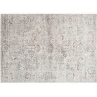 Kusový koberec FEYRUZ Flora - světle šedý