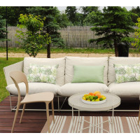 Voděodolný polštář JESS Garden 40x60 cm - zelený