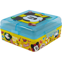 STOR Čtvercový Multi Box na svačinu Mickey Mouse