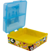 STOR Čtvercový Multi Box na svačinu Mickey Mouse