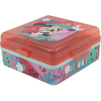 STOR Čtvercový Multi Box na svačinu Minnie Mouse