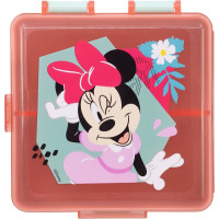 STOR Čtvercový Multi Box na svačinu Minnie Mouse