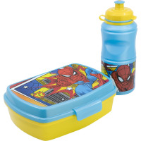 STOR Dětská jídelní sada 2v1 Spiderman