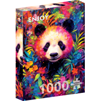 ENJOY Puzzle Hravé pandí mládě 1000 dílků