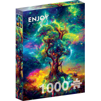 ENJOY Puzzle Kosmický strom života 1000 dílků