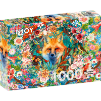 ENJOY Puzzle Paní liška 1000 dílků