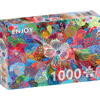 ENJOY Puzzle Květy revoluce 1000 dílků