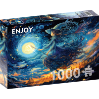 ENJOY Puzzle Noc čarodějnic 1000 dílků