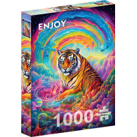 ENJOY Puzzle Tam, kde vládnou tygři 1000 dílků
