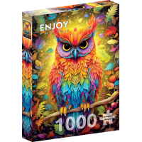 ENJOY Puzzle Podzimní sova 1000 dílků