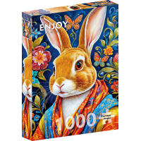 ENJOY Puzzle Parádní králík 1000 dílků