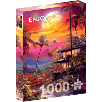 ENJOY Puzzle Půvabný soumrak 1000 dílků