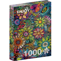 ENJOY Puzzle Síla květin 1000 dílků