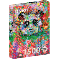 ENJOY Puzzle Záhadná panda 1500 dílků