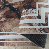 Kusový koberec HONOR Rock - hnědý