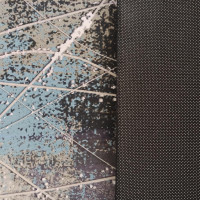 Kusový koberec HONOR Burst - tmavě šedý/modrý