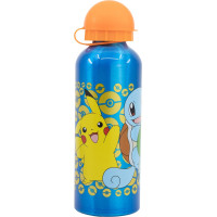 STOR Láhev na pití hliníková Pokémon 530 ml