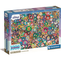 CLEMENTONI Puzzle Impossible Disney placky 1000 dílků