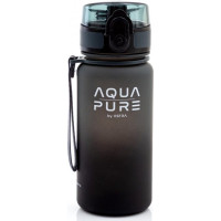 ASTRA Zdravá láhev na vodu Aqua Pure 400 ml černo-šedá