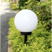 Solární zahradní lampa - koule - sada 6 ks