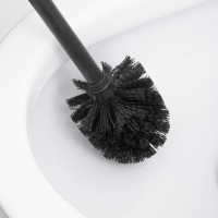 WC štětka - černá s černým madlem