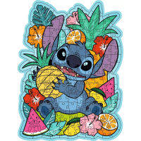 RAVENSBURGER Dřevěné obrysové puzzle Disney: Stitch 150 dílků