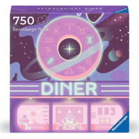 RAVENSBURGER Čtvercové puzzle Art & Soul: Astrologická jídelna 750 dílků