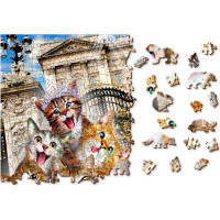 WOODEN CITY Dřevěné puzzle Koťata v Londýně 200 dílků