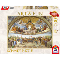 SCHMIDT Puzzle Art&Fun: Disputace o Svátosti oltářní 2024, 1000 dílků