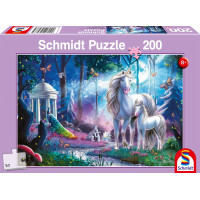 SCHMIDT Puzzle Jednorožci 200 dílků
