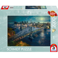 SCHMIDT Puzzle Měsíc nad Manhattanem 2000 dílků