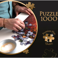 TREFL Puzzle Premium Plus Photo Odyssey: Bledské jezero 1000 dílků