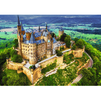 TREFL Puzzle Premium Plus Photo Odyssey: Hrad Hohenzollern, Německo 1000 dílků